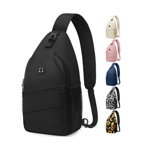 Sac bandoulière en coton Lawd Sports LW-CBB-0002, capacité 30-40L, léger, fermeture éclair, usage décontracté en extérieur - Product Image 2