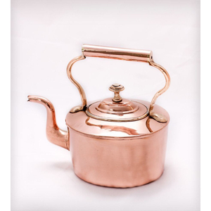 Bouilloire en cuivre abordable avec poignée et couvercle, bienfaits ayurvédiques pour la santé, pour la cuisine à domicile, service de thé et de café sur table - Product Image 6