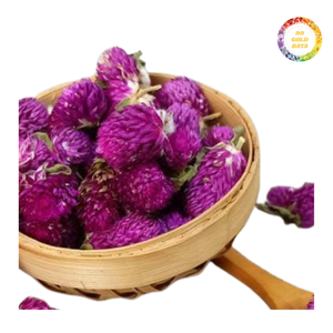 Flores Secas de Amaranto Globo Premium con Colores Brillantes y Forma Redonda, Ideales para Manualidades, Proyectos DIY y para Té - Product Image 3