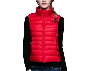 Gilet réversible imperméable de nouvelle conception pour femmes, court, léger, style veste, taille plus, sans manches, respirant pour la course à pied - Product Image 3