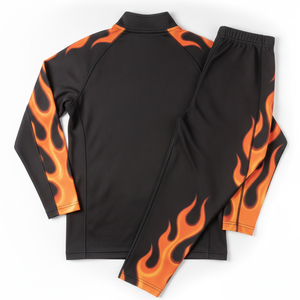 Traje Deportivo de Compresión Personalizado de Poliéster y Spandex, Camiseta Deportiva para Hombre, Ropa de Fitness Ajustada para Gimnasio - Product Image 4