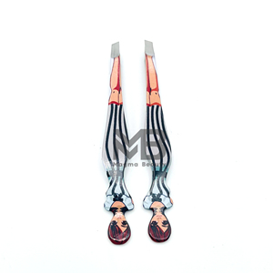 Pinzas para Cejas Ultrafinas y Modernas de Acero Inoxidable con Punta Puntiaguda, Depilación sin Esfuerzo con Agarre Preciso, Diseño Duradero - Product Image 3