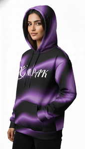 Sweat-shirt unisexe tendance et surdimensionné avec un design sublimé pour les marques de vêtements streetwear - Product Image 4