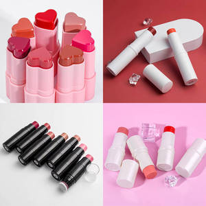 Multi-Use <b>Cream</b> Blush Stick for Face <b>Lips</b> & Eyes Waterproof Long-Lasting High Pigment Natural Flush Makeup Stick Private Label - Product Image 3