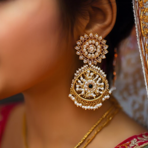 Fashion Earrings for Bridal Wear - Product Image 2