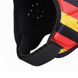 หมวกกันน็อคซอฟต์เชลล์สำหรับฟุตบอลธงขายส่ง สำหรับกีฬา สีตามสั่ง คุณภาพดีที่สุด หมวกกันน็อคซอฟต์เชลล์สำหรับฟุตบอลธง - Product Image 5