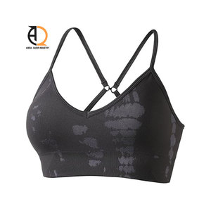 Soutien-gorge de sport sans couture pour femme, haut de fitness dos nu, course à pied, gym, entraînement à fort impact, sous-vêtement athlétique - Product Image 4