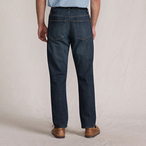 High Stretch Classic Fit Pants Mid <b>Waist</b> Trousers Waxed Denim Multi Colors Availability <b>Jeans</b> for Men - Product Image 3