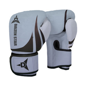Gants de boxe respirants Daizen Star en PU avec fermeture à lacets et sangle de poignet réglable – Équipement d'entraînement pour adultes - Product Image 1