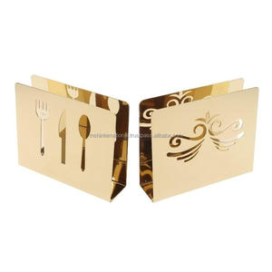 Porte-serviettes en métal à motifs roses élégants, support de stockage de serviettes, support de mouchoirs - Product Image 1