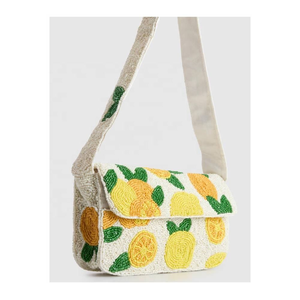 Nouveauté : Sac à bandoulière portable pour femme, brodé à la main, petite taille, idéal pour un usage quotidien, travail de couture - Product Image 4