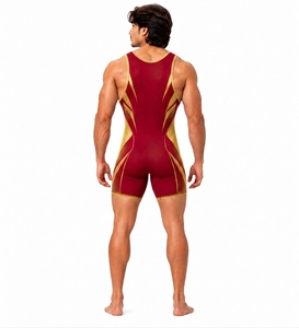 Custom Running Singlet Lightweight Marathon Wrestling Suit Breathable Workout Sleeveless Shirt in wholesale cheap rate - Product Image 2