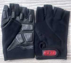 Guantes de Gimnasio para Fitness, Medios Dedos, Ligeros, Transpirables, Cierre de Hebilla de PU, para Levantamiento de Pesas, Ejercicios Pliométricos, 0.5 kg, para Hombre, Geo - Product Image 1