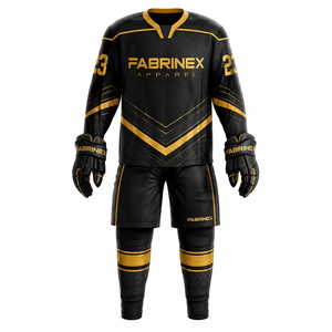 Uniformes de Hockey sobre Hielo al por Mayor, Ropa Deportiva Personalizada con Nuevo Diseño para Venta en Línea, Servicio ODM OEM - Product Image 3