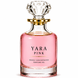 High Quality Yara Pink 100 Grams Non Alcoholic Concentrated Parfum Oil (<b>Attar</b>) Unisex Long-Lasting Fragrance - Product Image 1