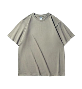 เสื้อยืดคอตตอนผู้ชาย พิมพ์โลโก้ได้ สีพื้น คอกลม แขนสั้น สวมใส่สบาย ทรงปกติ ผ้าเจอร์ซีย์ระบายอากาศได้ดี - Product Image 4
