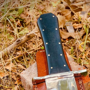 Couteaux de camping traditionnels Bowie avec lame large et manche en bois pour les activités de randonnée en plein air, équipement de survie - Product Image 2