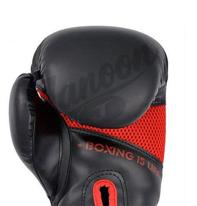 Premium Boxing Gloves Wholesale Custom Logo PU Leather Kickboxing MMA Training Gloves High Quality Boxing Gloves - Product Image 6