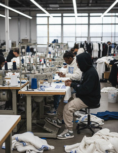 Camiseta Deportiva de Punto para Hombre con Logotipo Personalizado, Transpirable, de Manga Corta, Estilo Urbano, Algodón Premium, Cuello Rib Contrastante - Product Image 3