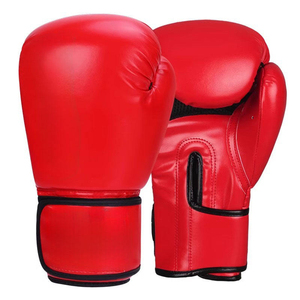 Guantes de Boxeo de Cuero Profesionales para Hombres y Mujeres, Guantes de Entrenamiento de Boxeo, Guantes de Kick Boxing, Venta Caliente, Personalización con Logotipo - Product Image 4