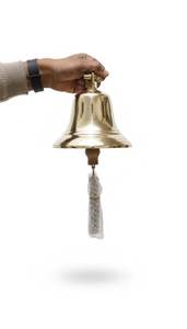 Campana de latón dorado para la entrada del mandir, campana colgante para la oración, rituales y tiempos de adoración. - Product Image 2