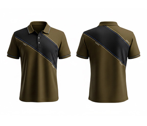 High Performance Sublimation Polo Shirt Shield Design Breathable Fabric for Men Women Youth Quick-Dry Dry-Fit Active Polo - Product Image 6