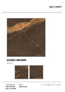 Revêtement de sol en porcelaine brillante Signature Elite 600x600 mm (24x24 po) – Surface tendance pour intérieurs résidentiels et commerciaux de luxe - Product Image 4