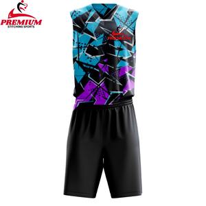Meilleures ventes : Maillot de basketball d'équipe entièrement personnalisé, imprimé sur le col, coloré, respirant, anti-humidité, qualité supérieure - Product Image 3