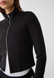 Conjunto Deportivo Atlético para Mujer, Chaqueta Holgada con Cierre y Pantalones Ligeros, Manga Larga, Bordado Sólido, 100% Algodón - Product Image 3