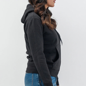 Crop Hoodies Custom Logo Plain Oversized Cotton Material Light Weight Breathable Summer Hoodie Women Wholesale Rate New Arrival - Product Image 3