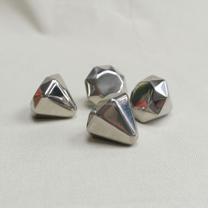 Pierres à whisky personnalisées en forme de diamant en acier inoxydable glaçons roches de refroidissement - Product Image 4