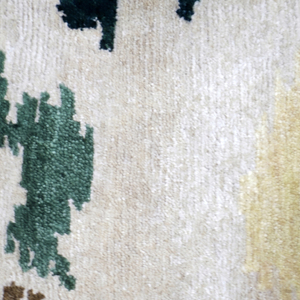 DECORDEC Wool Hand <b>Tufted</b> <b>Rug</b> Modern Abstract Botanical Design Non-Slip Eco-Friendly Thick Pile for Living Room Hotel Interiors - Product Image 3