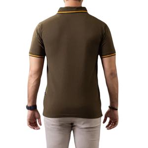 Chemises pour hommes, design personnalisé, qualité supérieure, 100% coton, polos décontractés pour hommes, logo personnalisé, service OEM, polos respirants pour hommes - Product Image 6