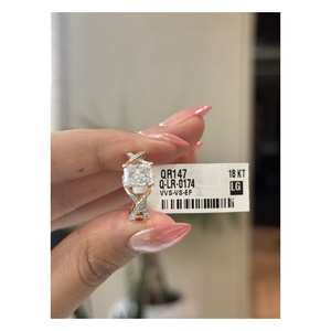 Elegante Anillo de Boda de Oro Sólido de 14 Quilates con Incrustaciones Laterales en Forma de Cono, con Diamantes Cultivados en Laboratorio, Certificados por IGI, de 1.50 Quilates, Joyería Fina de Lujo - Product Image 2