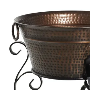 Premium Handmade Ice Bucket with Lid and Tong <b>Set</b> for Luxury Hotels Restaurants Resorts and Catering Businesses WorldwideZahid - Product Image 2