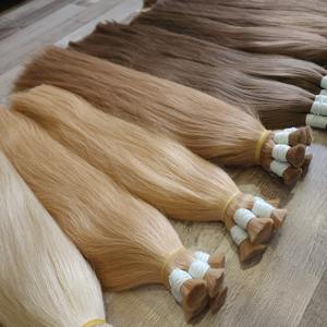 Precio de cabello ruso Extensiones de cabello a granel competitivas para blanqueamiento Recién cortado en un donante Cabello vietnamita de calidad de lujo - Product Image 3