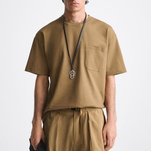 Camisetas de Moda Unisex al por Mayor para Hombre, Tallas Grandes, Alta Calidad, Excelente Valor, Características Superiores, Camiseta Lisa de Algodón Suave para Hombre - Product Image 3
