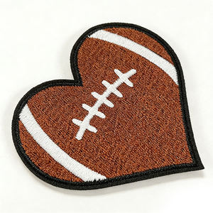 Custom Embroidery Patch Premium Fabric <b>Applique</b> Factory Wholesale Iron On Sew On for Jackets Hats Bags Shirts Garments - Product Image 4