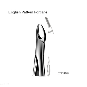 Forceps d'extraction dentaire ergonomiques en acier inoxydable, modèle anglais, certifiés CE, Roboz Tech Pakistan - Product Image 4