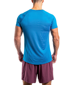 Haut de sport de compression haute performance pour homme, léger, à séchage rapide, pour la course et l'entraînement, imprimé Technics - Product Image 4