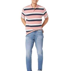 Camiseta de Golf para Hombre, 100% Algodón Orgánico, Tejido de Punto, Diseño Personalizado, Manga Corta, Marca Privada - Product Image 6