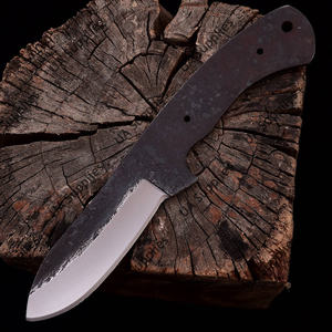 Couteau Skinner EDC en acier au carbone 1095, forgé à la main, aspect vintage, haute qualité, lame vierge Drop Point pour extérieur, personnalisable OEM/ODM, faibles MOQ - Product Image 3