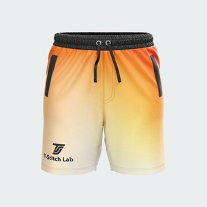 Pantalones Cortos de Lona para Hombre, Diseño Moderno y Personalizado, Transpirables, de Secado Rápido, Cintura Media, Cierre con Cordón, Casuales, Ligeros, con Patrón Liso - Product Image 1