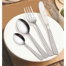 Ensemble de couverts en acier inoxydable de qualité supérieure, cuillère, fourchette, couteau, ensemble de couverts élégants, vaisselle durable pour la cuisine - Product Image 2