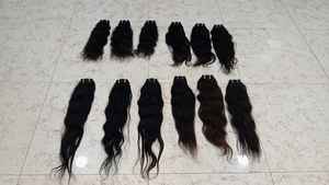 Cabello Remy Indio de Lujo, Todos los Colores, Liso Natural, Ondulado, Rizado, Doble Trama a Máquina, Paquetes de Extensiones de 100g - Product Image 5