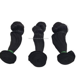 100% mechones de cabello Remy de media onda Natural indonesio virgen extremos súper doblemente dibujados extensiones de máquina de trama doble Color Natural - Product Image 5