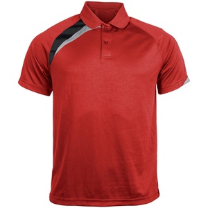 Vente en gros de polos de haute qualité pour hommes Polo unisexe OEM de taille plus en polyester et en coton à séchage rapide avec logo brodé personnalisé - Product Image 1