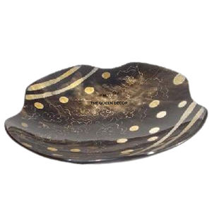 Cuenco de Servir Cuadrado de Cuerno Natural para Cocina y Restaurante, Ideal para Regalo de Boda, Diseño Moderno - Product Image 2