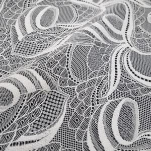 Lightweight Large Floral Stretch <b>Lace</b> Fabric 147cm Nylon Spandex <b>Elastic</b> Warp Knit Customized Color Custom Designs Accepted for - Product Image 6