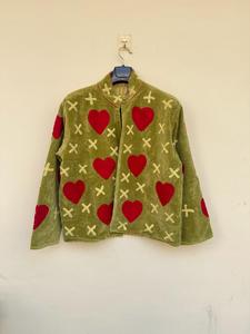Top Product Wholesale Suzani <b>Embroidered</b> Velvet <b>Jacket</b> <b>Women</b> Short Winter Coat Button Bohemian Bomber <b>Jacket</b> Factory Price - Product Image 2
